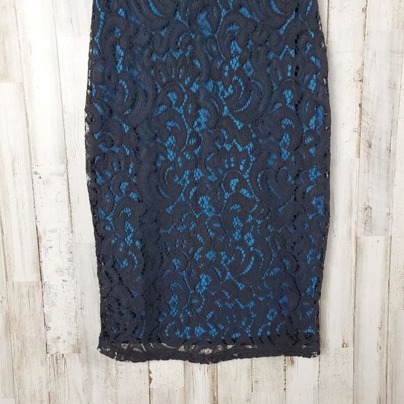 Orsay Lace Overlay Sleeveless Dress Black Size 4 - Picture 11 of 12